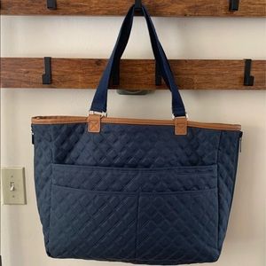 Thirty-One Double Take Tote Navy